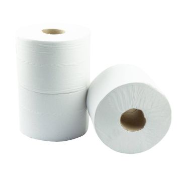 BlueOcean 2 Ply Centrefeed Core Toilet Tissue - Pack of 6