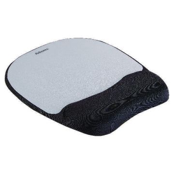 Memory Foam Mouse Pad - Silver Streak