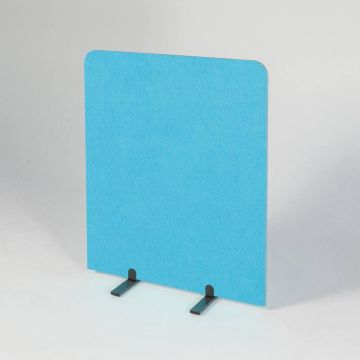 BusyScreen Curve Screen - 1200 x 1000mm (HxW) - Cyan