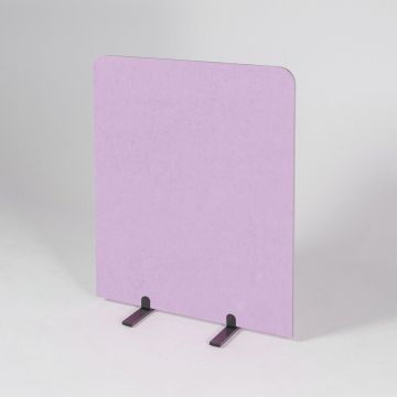 BusyScreen Curve Screen - 1200 x 1000mm (HxW) - Lilac