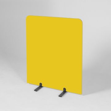 BusyScreen Curve Screen - 1200 x 1000mm (HxW) - Yellow