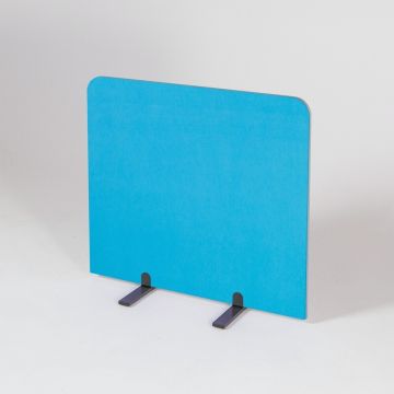 BusyScreen Curve Screen - 900 x 1000mm (HxW) - Cyan