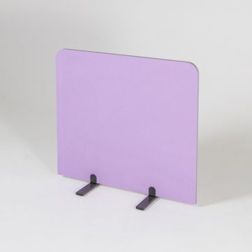 BusyScreen Curve Screen - 900 x 1000mm (HxW) - Lilac