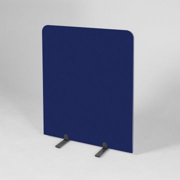 BusyScreen Curve Screen - 900 x 1000mm (HxW) - Ink Navy
