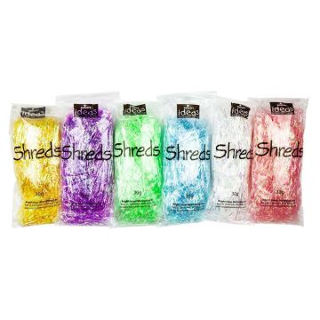 Iridescent Shred - Pack of 6