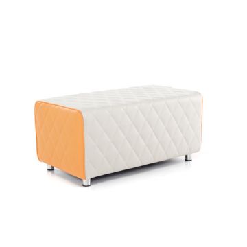 Break Out 2 Seater Rectangle - Grey/Orange