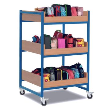 Heavy Duty 36 Lunchbox Trolley - Blue