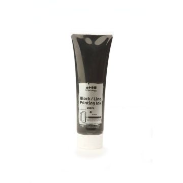 Block Printing Ink 300ml - Black
