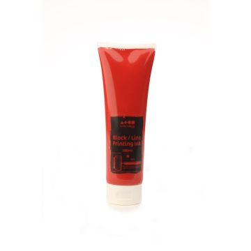 Block Printing Ink 300ml - Red