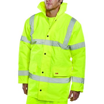 Hi-Vis Jacket - Medium 40in Yellow