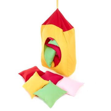 Cushion Storehouse With 15 Brightly Coloured Cushions