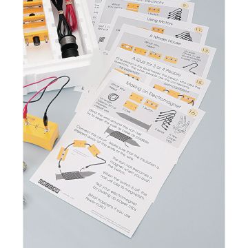 Unilab BEK Set of Work Cards For Elementary Electricity Kit