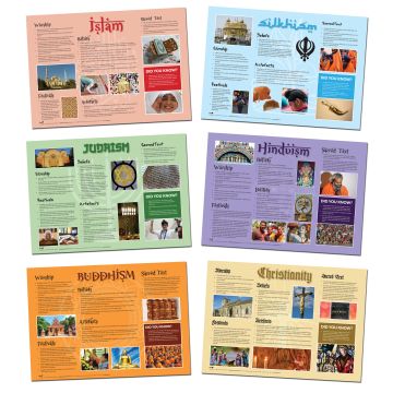Places of Worship Poster Set