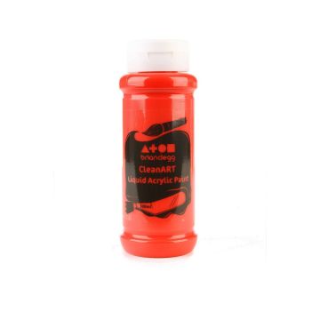 CleanART Acrylic Paint 500ml - Crimson