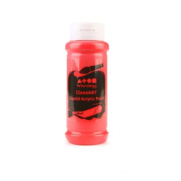 CleanART Acrylic Paint 500ml - Red