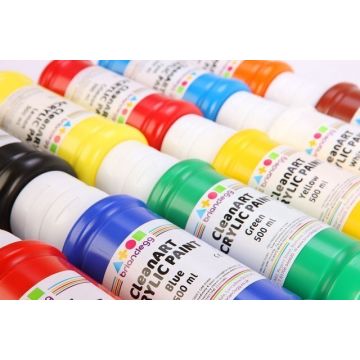 CleanART Acrylic Paint 500ml - Turquoise
