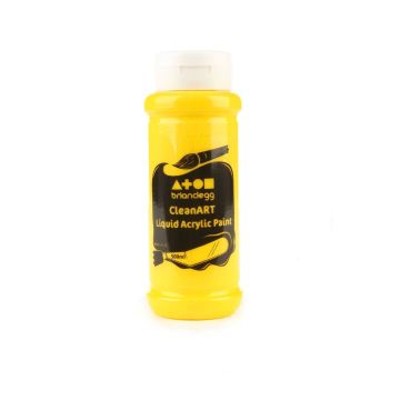 CleanART Acrylic Paint 500ml - Yellow