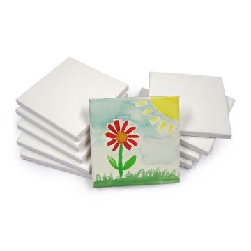 Mini Canvases (6in x 6in) - Pack of 10