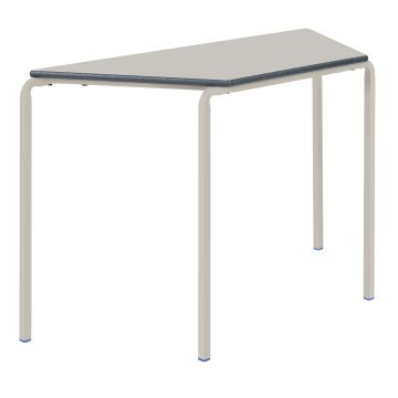 Classmates Trapezoidal Crushed Bent Table 3-4yrs Light Grey