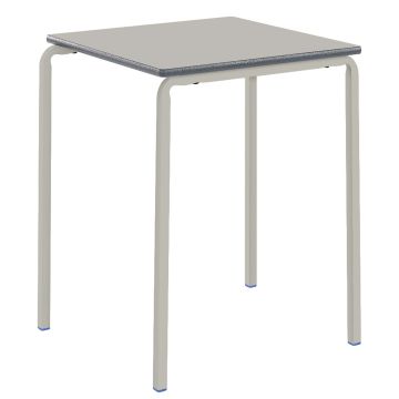 Classmates Square Crushed Bent Table 3-4yrs Light Grey