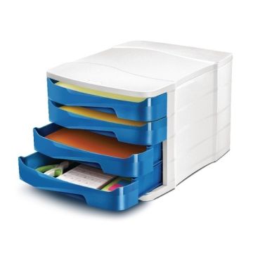 Ceppro Gloss 4 Drawers Module - Blue
