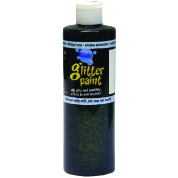 Chroma Glitter Paint 500ml - Black