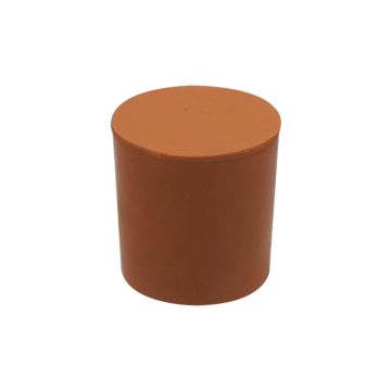 Rubber Stoppers 2 Hole - Bottom Diameter: 31mm - Pack of 10