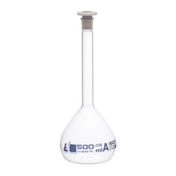 Flask Volumetric Class A Cap 500ml 19/26