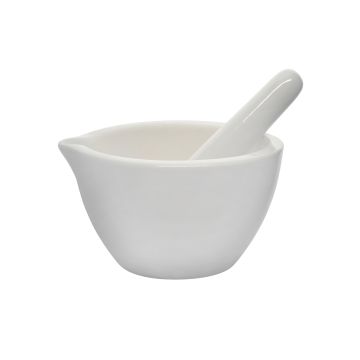 Porcelain Mortar And Pestle - 80mm