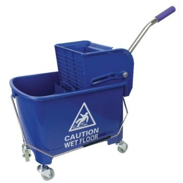 Mobile Mop Bucket 15L - Blue