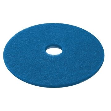 Cleaning Floor Pad 15in - Blue - Pack of 5