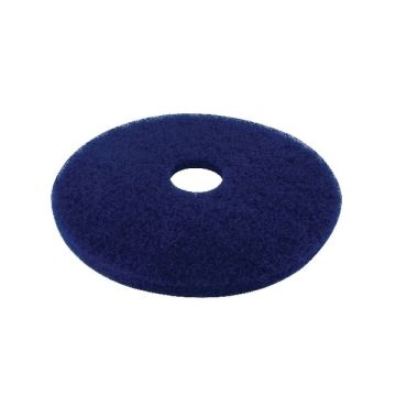 Cleaning Floor Pad 17in - Blue - Pack of 5