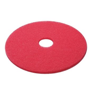 Buffing Floor Pad 15in - Red - Pack of 5