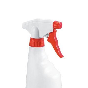 Trigger Spray Bottles 600ml - Red - Pack of 4
