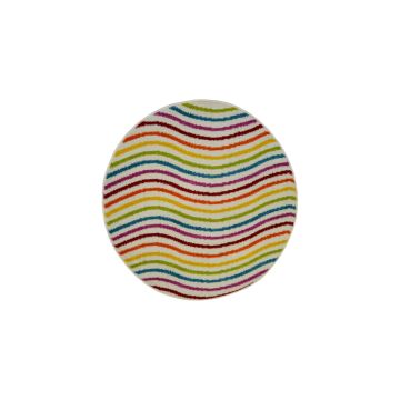 Colour Pop Hard Wearing Circular Mat