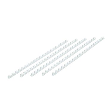 Binding Combs A4 21 Ring 10mm - White - Pack of 100