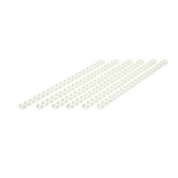 Binding Combs A4 21 Ring 14mm - White - Pack of 100