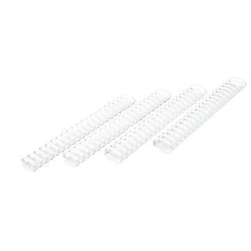 Binding Combs A4 21 Ring 45mm - White - Pack of 50