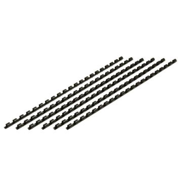 Binding Combs A4 21 Ring 6mm - Black - Pack of 100