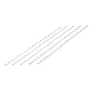 Binding Combs A4 21 Ring 6mm - White - Pack of 100