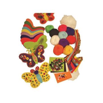 Felt Butterflies Kit