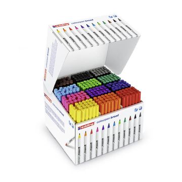 Edding Colourpen Broad - Assorted Classpack - Pack of 288