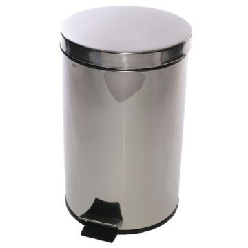 Stainless Steel Pedal Bin 12 Litre