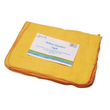 Yellow Duster - Pack of 10