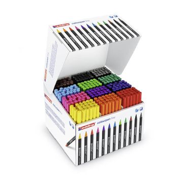 Edding Colourpen Fine - Assorted Classpack - Pack of 288