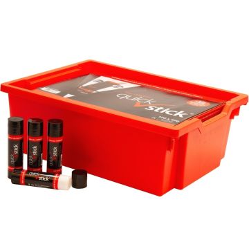The Original Quickstick 40g Classpack With Tray & Lid - Pack of 100