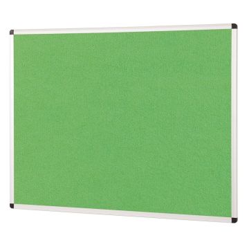 ColourPlus Vibrant Noticeboard Aluminium Frame 600 x 900mm - Bright Green