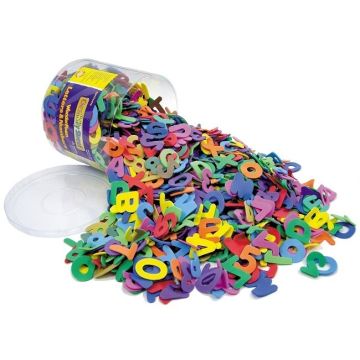 Foam Numbers & Letters 1500 Pieces