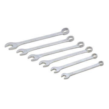 Combination Spanner Set 8-17mm 6 Piece