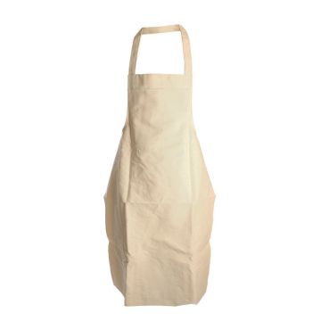 Natural Cotton Apron - 36in No Pocket